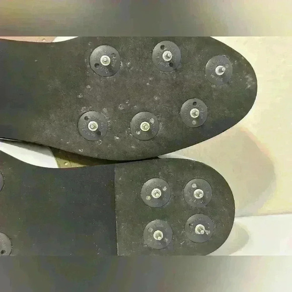 FootJoy Golf Shoes Womens 10M Cleats Green Joy Vintage Retro Golfing Classic - Picture 9 of 10